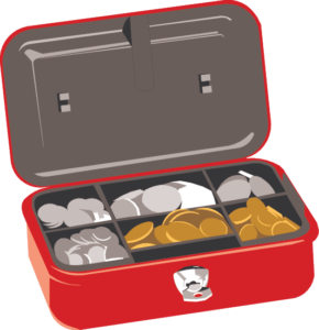 Cash box